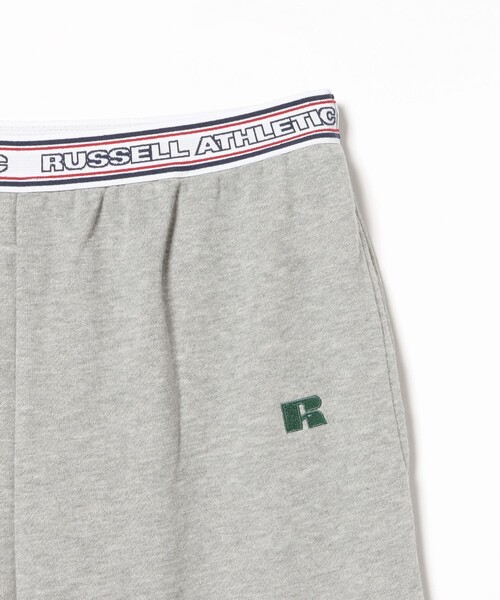 BEAMS HEART(ビームスハート)の「【EXCLUSIVE】RUSSELL ATHLETIC / ライン ゴム スウェット パンツ(スウェットパンツ・レディース・ライトグレー/ネイビー・FREE)」の22枚目の写真