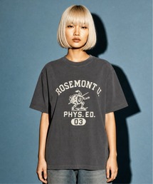 rehacer（レアセル）の「rehacer TEE : Skate Collage Logo TEE / スケートカレッジロゴ T-shrt（Tシャツ/カットソー）」