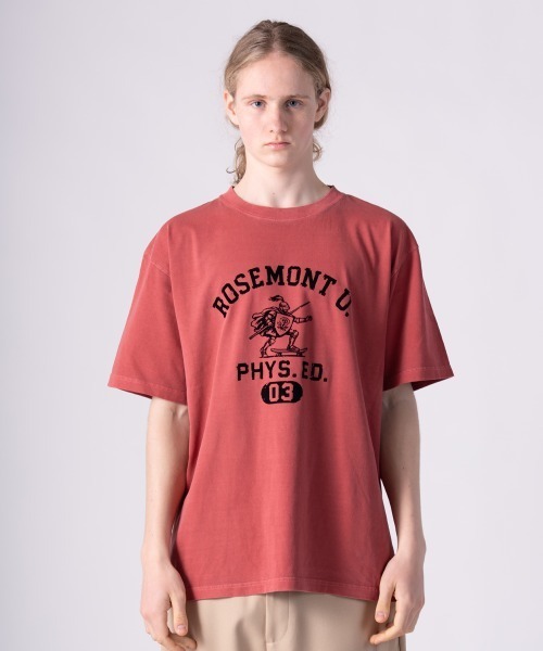 rehacer（レアセル）の「rehacer TEE : Skate Collage Logo TEE / スケートカレッジロゴ T-shrt（Tシャツ/カットソー・メンズ・スミクロ/ピンク/ホワイト・X-LARGE/LARGE/MEDIUM/SMALL）」の11枚目の写真