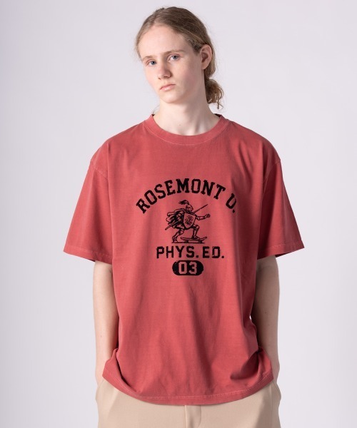 rehacer（レアセル）の「rehacer TEE : Skate Collage Logo TEE / スケートカレッジロゴ T-shrt（Tシャツ/カットソー・メンズ・スミクロ/ピンク/ホワイト・X-LARGE/LARGE/MEDIUM/SMALL）」の13枚目の写真