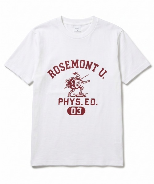 rehacer（レアセル）の「rehacer TEE : Skate Collage Logo TEE / スケートカレッジロゴ T-shrt（Tシャツ/カットソー・メンズ・スミクロ/ピンク/ホワイト・X-LARGE/LARGE/MEDIUM/SMALL）」の7枚目の写真