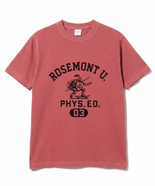 rehacer（レアセル）の「rehacer TEE : Skate Collage Logo TEE / スケートカレッジロゴ T-shrt（Tシャツ/カットソー・メンズ・スミクロ/ピンク/ホワイト・X-LARGE/LARGE/MEDIUM/SMALL）」の9枚目の写真