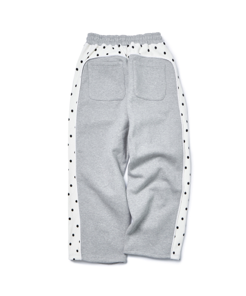 GARMENTS FAB（ガーメンツファブ）の「Velour Dot Piping Sweatpants (MELANGE GRAY)（スウェットパンツ・レディース・その他・MEDIUM/LARGE）」の3枚目の写真