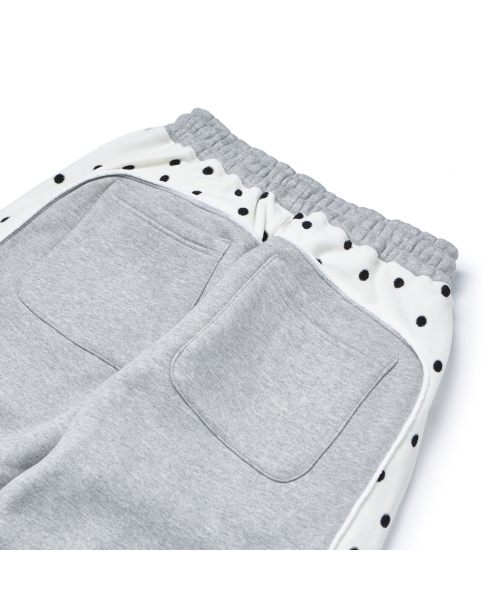 GARMENTS FAB（ガーメンツファブ）の「Velour Dot Piping Sweatpants (MELANGE GRAY)（スウェットパンツ・レディース・その他・MEDIUM/LARGE）」の6枚目の写真