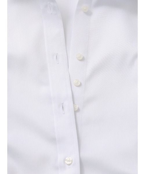 AOYAMA(アオヤマ)の「レギュラーカラーシャツ/長袖/NON IRONMAX/ストレッチ/ストライプ/Blouse(ビジネスシャツ・レディース・ライトグレー・36/40/38/42)」の7枚目の写真