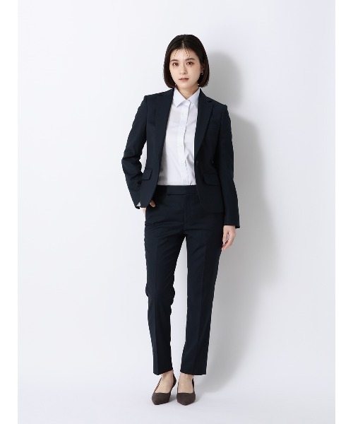 AOYAMA(アオヤマ)の「レギュラーカラーシャツ/長袖/NON IRONMAX/ストレッチ/ストライプ/Blouse(ビジネスシャツ・レディース・ライトグレー・36/40/38/42)」の10枚目の写真