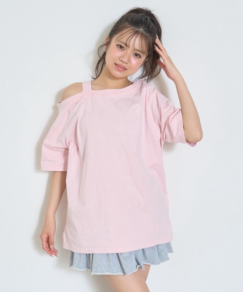 新色入荷♪】【LTXC/綿100】ピグメントハ‐トワンショルル‐ズT（Tシャツ