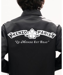 KENZO（ケンゾー）の「'KENZO Paris Emblem' ジップ コーチ ジャケット イン コーテッド ナイロン（ブルゾン）」