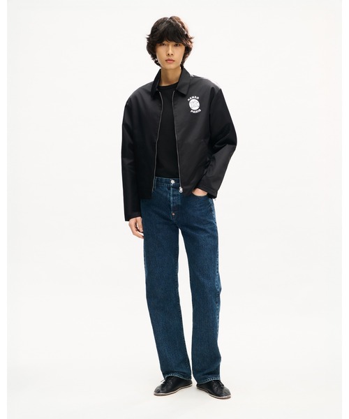 KENZO(ケンゾー)の「'KENZO Paris Emblem' ジップ コーチ ジャケット イン コーテッド ナイロン(ブルゾン・メンズ・ブラック系その他・MEDIUM/LARGE/SMALL)」の5枚目の写真