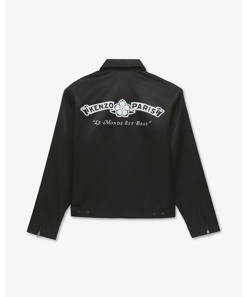 KENZO(ケンゾー)の「'KENZO Paris Emblem' ジップ コーチ ジャケット イン コーテッド ナイロン(ブルゾン・メンズ・ブラック系その他・MEDIUM/LARGE/SMALL)」の7枚目の写真