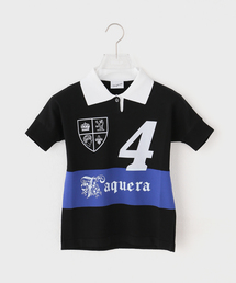 VAQUERA ロゴポロシャツ VAQUERA｜バケラのポロシャツ（前面プリント）通販 - ZOZOTOWN