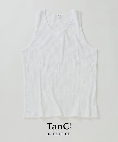 EDIFICE(エディフィス)の「TanC TOKYO for EDIFICE 別注 タンクトップ(タンクトップ・メンズ・ライトグレー/ホワイト/ブラック・FREE)」の2枚目の写真
