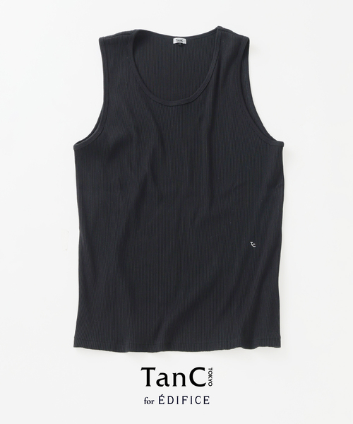 EDIFICE(エディフィス)の「TanC TOKYO for EDIFICE 別注 タンクトップ(タンクトップ・メンズ・ライトグレー/ホワイト/ブラック・FREE)」の3枚目の写真