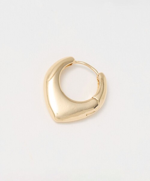 UNITED ARROWS(ユナイテッドアローズ)の「デフォルメ フープ ピアス(ピアス(両耳用)・レディース・シルバー/ゴールド・FREE)」の3枚目の写真