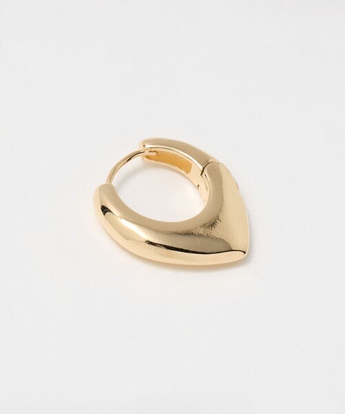 UNITED ARROWS(ユナイテッドアローズ)の「デフォルメ フープ ピアス(ピアス(両耳用)・レディース・シルバー/ゴールド・FREE)」の4枚目の写真