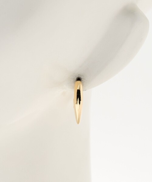 UNITED ARROWS(ユナイテッドアローズ)の「デフォルメ フープ ピアス(ピアス(両耳用)・レディース・シルバー/ゴールド・FREE)」の7枚目の写真