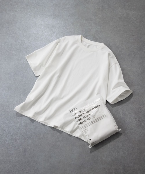 LAKOLE(ラコレ)の「ヘビーウエイトパックT / 654104(Tシャツ/カットソー・メンズ・ブラック/オリーブ/ホワイト/ネイビー・LARGE/MEDIUM/SMALL)」の18枚目の写真