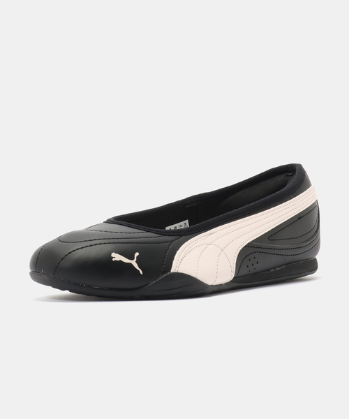 PUMA(プーマ)の「PUMA WOMENS Catch Soleil Ballerina 404642-03(スニーカー・レディース・ブラック・24.5cm/24cm/25cm/23cm)」の2枚目の写真
