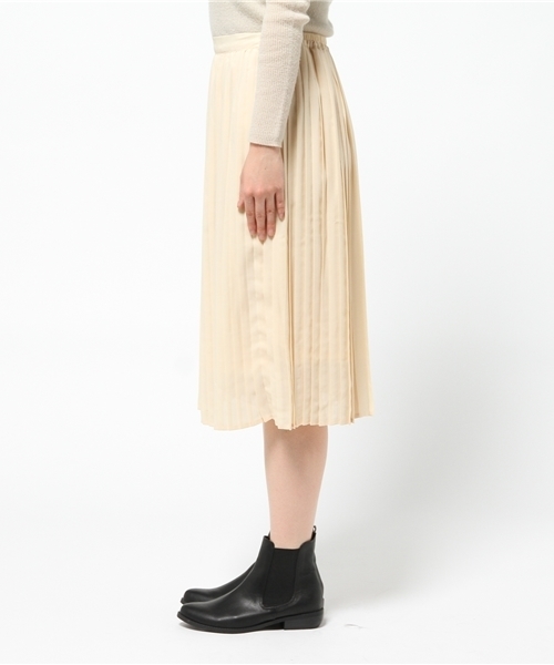 Every very nice claup（エブリィベリーナイスクラップ）の「ＰＰプリーツスカート（スカート・レディース・アイボリー/ピンクベージュ/ピンク系その他/カーキ/ネイビー・FREE）」の7枚目の写真