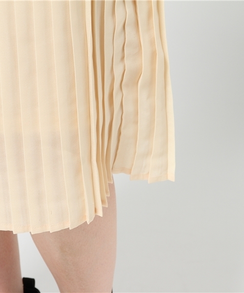 Every very nice claup（エブリィベリーナイスクラップ）の「ＰＰプリーツスカート（スカート・レディース・アイボリー/ピンクベージュ/ピンク系その他/カーキ/ネイビー・FREE）」の11枚目の写真