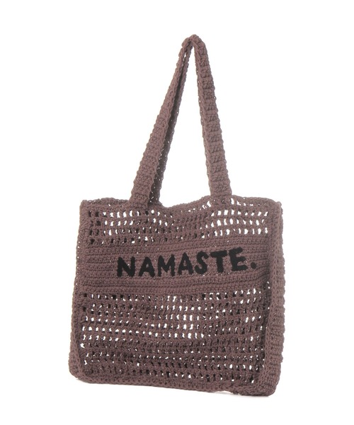 The Bagmati(ザバグマティ)の「【THE BAGMATI(ザ バグマティ)】ロゴトートバッグ(トートバッグ・レディース・ナチュラル/ブラウン/ブラック・0)」の1枚目の写真