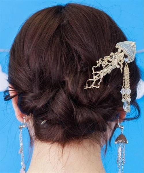 メデューズマリンかんざし（その他ヘアアクセサリー）｜axes femme