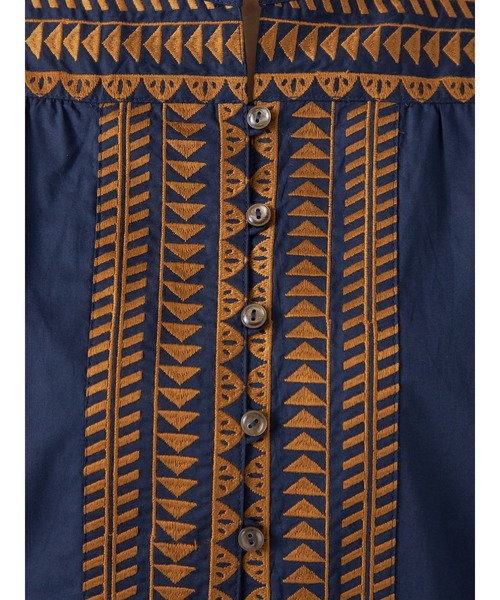 McGREGOR（マックレガー）の「オリエンタル刺繍チュニック（シャツ/ブラウス・レディース・ネイビー/アイボリー・M）」の17枚目の写真
