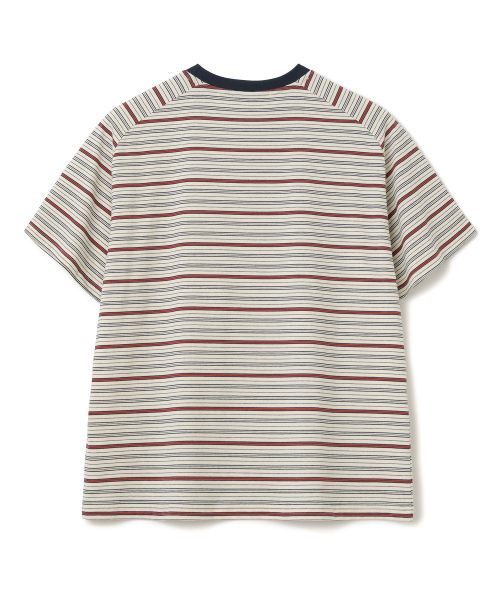 Millo Archive（ミロ アーカイブ）の「リッツストライプポケットTシャツ[アイボリー]（Tシャツ/カットソー・メンズ・その他・MEDIUM/LARGE/X-LARGE）」の7枚目の写真