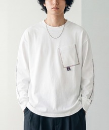 ONEXONE（ワンフォーワン）の「【ONEXONE/ワンフォーワン】COLOR EFECTS LONG SLEEVE T-SHIRT（Tシャツ/カットソー）」