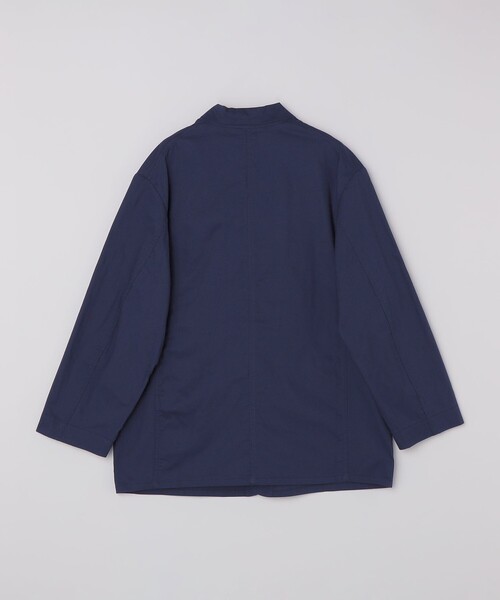 SHIPS(シップス)の「SHIPS:〈MADE IN FRANCE〉フレンチ カバーオール ジャケット(ブルゾン・メンズ・ネイビー/ナチュラル・2/1/3)」の6枚目の写真