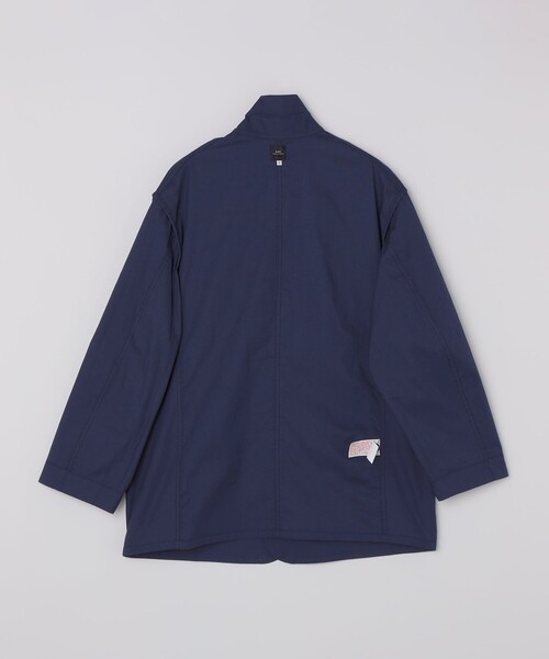 SHIPS(シップス)の「SHIPS:〈MADE IN FRANCE〉フレンチ カバーオール ジャケット(ブルゾン・メンズ・ネイビー/ナチュラル・2/1/3)」の4枚目の写真