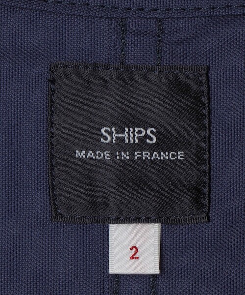 SHIPS(シップス)の「SHIPS:〈MADE IN FRANCE〉フレンチ カバーオール ジャケット(ブルゾン・メンズ・ネイビー/ナチュラル・2/1/3)」の14枚目の写真