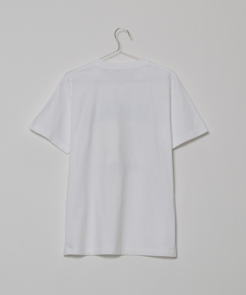 DOUBLE STEAL(ダブルスティール)の「アニマルプリントTシャツ DOGプリント(Tシャツ/カットソー・メンズ・ネイビー/ブラック/オートミール/ホワイト/パープル・LARGE/X-LARGE/MEDIUM)」の12枚目の写真