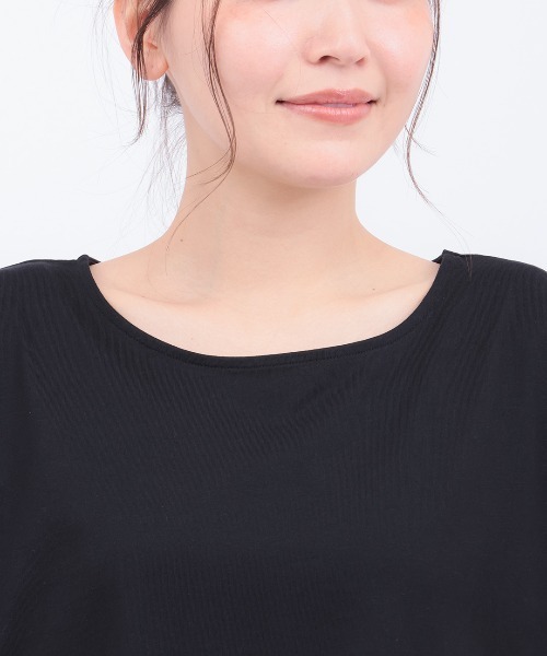 チチカカ(チチカカ)の「ネイティブシルバースリーブTシャツ(Tシャツ/カットソー・レディース・ホワイト/ブラック/オレンジ・FREE)」の12枚目の写真