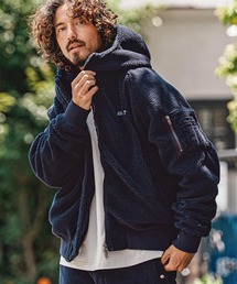 J.Crew MA-1タイプブルゾン　ネイビー　XS SHIPS（シップス） ブルゾン アウター SHIPS:「撥水/UVカット」MA-1