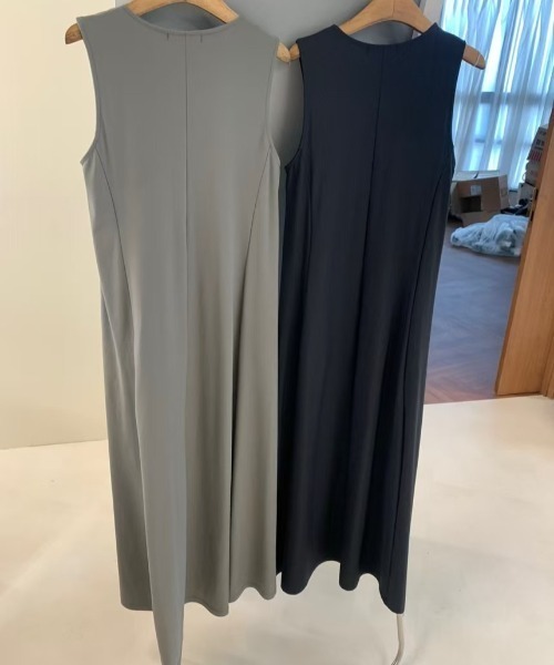 YUGA(ユーガ)の「YUGA_YGMC Korean-style Sleeveless cut-and-sew dress(ワンピース・レディース・ブラック/グレー・FREE)」の21枚目の写真