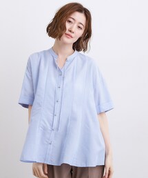 grove | 【洗濯機OK・ひんやり】さらっと軽やか、夏のフレアシャツ(シャツ/ブラウス)