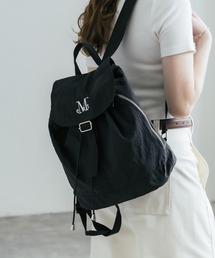 MUCENT MUTE MINI BACK PACK ロゴ刺繍バックパック ミニリュック
