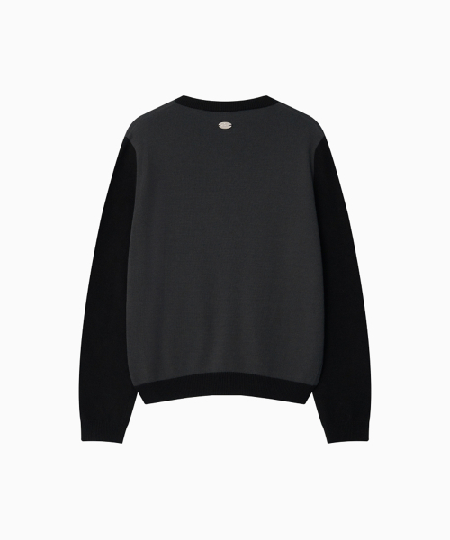 OHESHIO(オヘシオ)の「STAR TWO TONE BUTTON CARDIGAN, BLACK(カーディガン/ボレロ・レディース・その他・FREE)」の9枚目の写真