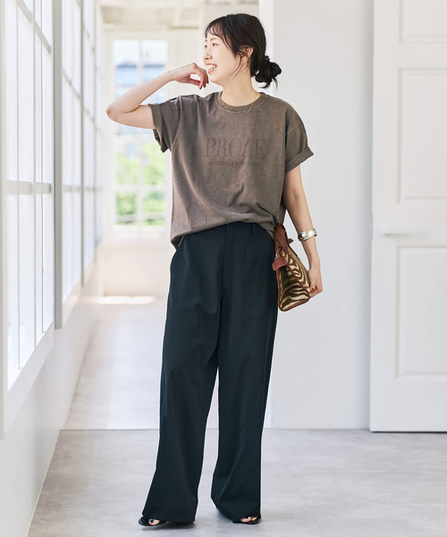 SCREEN STARS(スクリーンスターズ)の「《一部店舗+WEB限定》SCREEN STARS / スクリーンスターズ ロゴTee(Tシャツ/カットソー・レディース・ブラック系その他/ブラウン/ホワイト・FREE)」の7枚目の写真