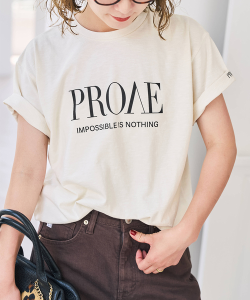 SCREEN STARS(スクリーンスターズ)の「《一部店舗+WEB限定》SCREEN STARS / スクリーンスターズ ロゴTee(Tシャツ/カットソー・レディース・ブラック系その他/ブラウン/ホワイト・FREE)」の13枚目の写真