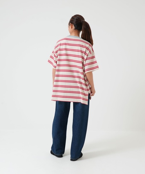 HEART MARKET(ハートマーケット)の「ヘンリーチュニック(Tシャツ/カットソー・レディース・ナチュラル/ブラック/レッド系/ブラウン系・FREE)」の20枚目の写真