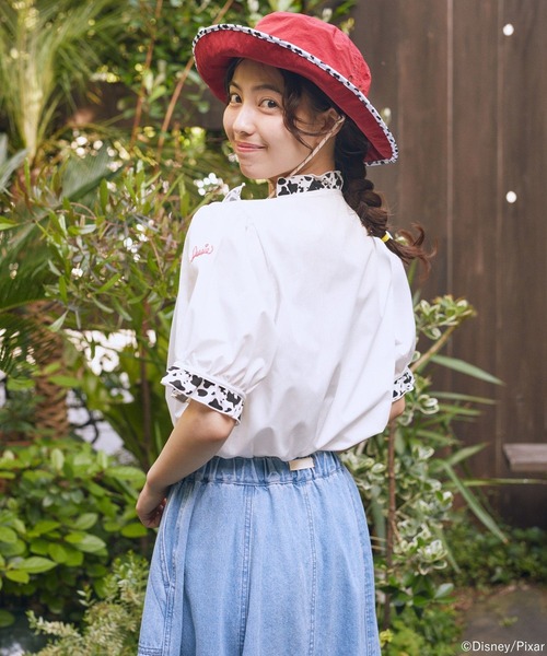 Disney(ディズニー)の「ビンテージ風フリルブラウス/TOY STORY(シャツ/ブラウス・レディース・オフホワイト/イエロー・FREE)」の6枚目の写真