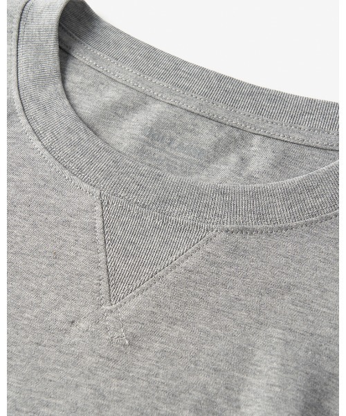 DoCLASSE( ドゥクラッセ)の「ドゥクラッセT・スウェットシャツ長袖(Tシャツ/カットソー・メンズ・杢グレー/サックスブルー/ピンク/ネイビー/ブルー・L/M/S/LL/3L)」の7枚目の写真