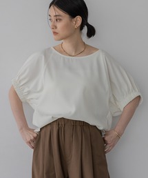 【WEB限定】ギャザーパフスリーブプルオーバー