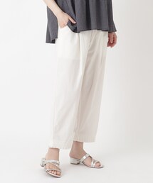 one'sterrace | 綿ワッシャー 裾プリーツパンツ(その他パンツ)