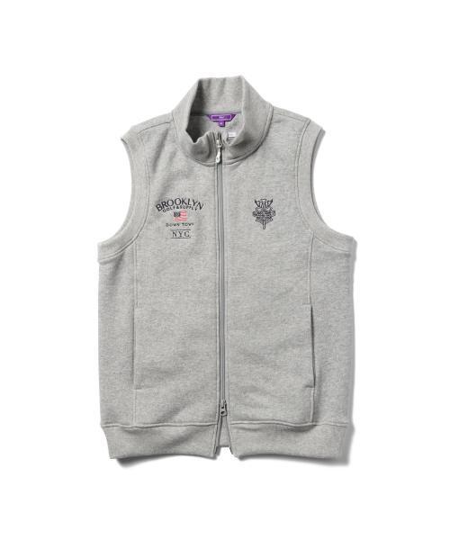 BEAMS GOLF」 ベスト MEDIUM グレー メンズ ビームスゴルフ ゴルフ