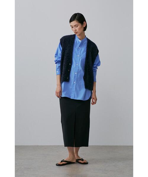 YLEVE(イレーヴ)の「YLEVE / COTTON NYLON STRETCH WEATHER SK(スカート・レディース・ブラック・2/1)」の17枚目の写真