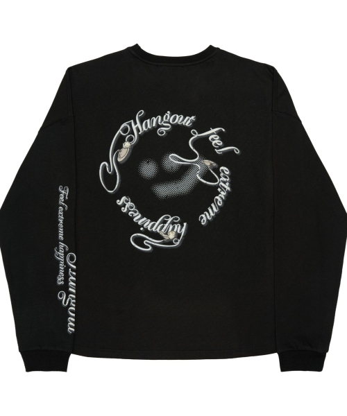 HANG OUTの「風物詩ロングスリーブ(ブラック)(Tシャツ/カットソー・メンズ・その他・LARGE/MEDIUM)」の3枚目の写真