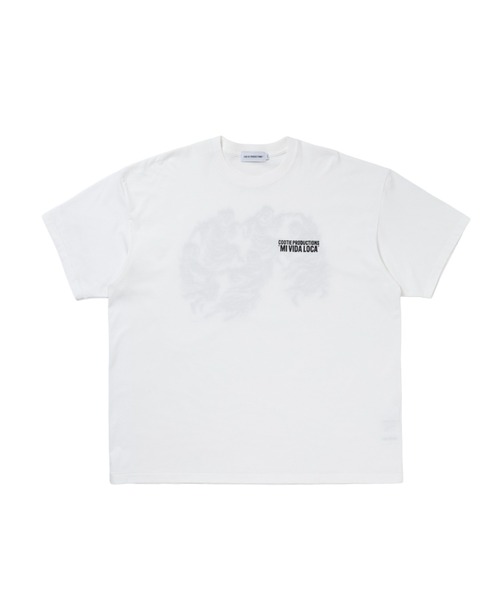 COOTIE PRODUCTIONS(クーティープロダクションズ)の「Print S/S Tee - DANCE(Tシャツ/カットソー・メンズ・ブラック/ホワイト・MEDIUM/LARGE/SMALL)」の1枚目の写真